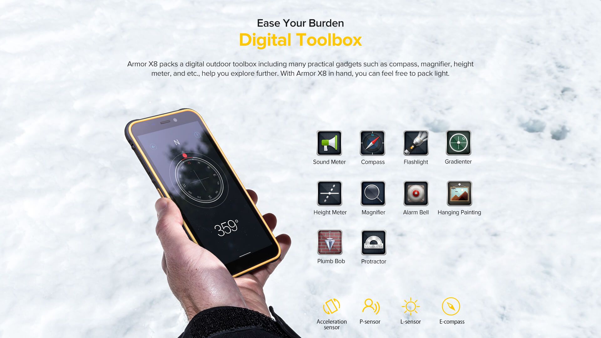 Rugged SA UleFone Armor X8 Rugged Phone