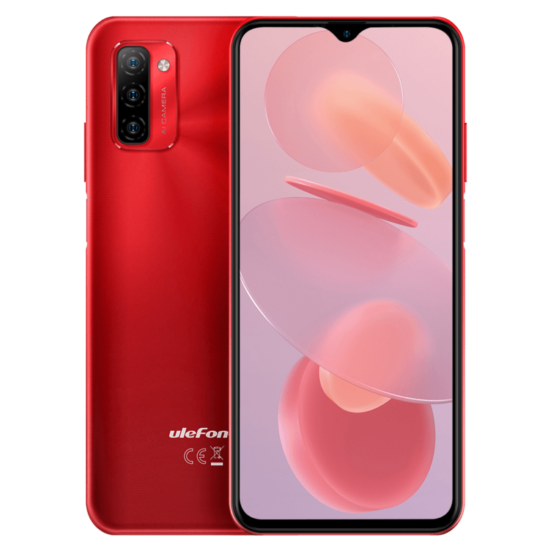 Rugged SA UleFone Note 12P Smartphone Red