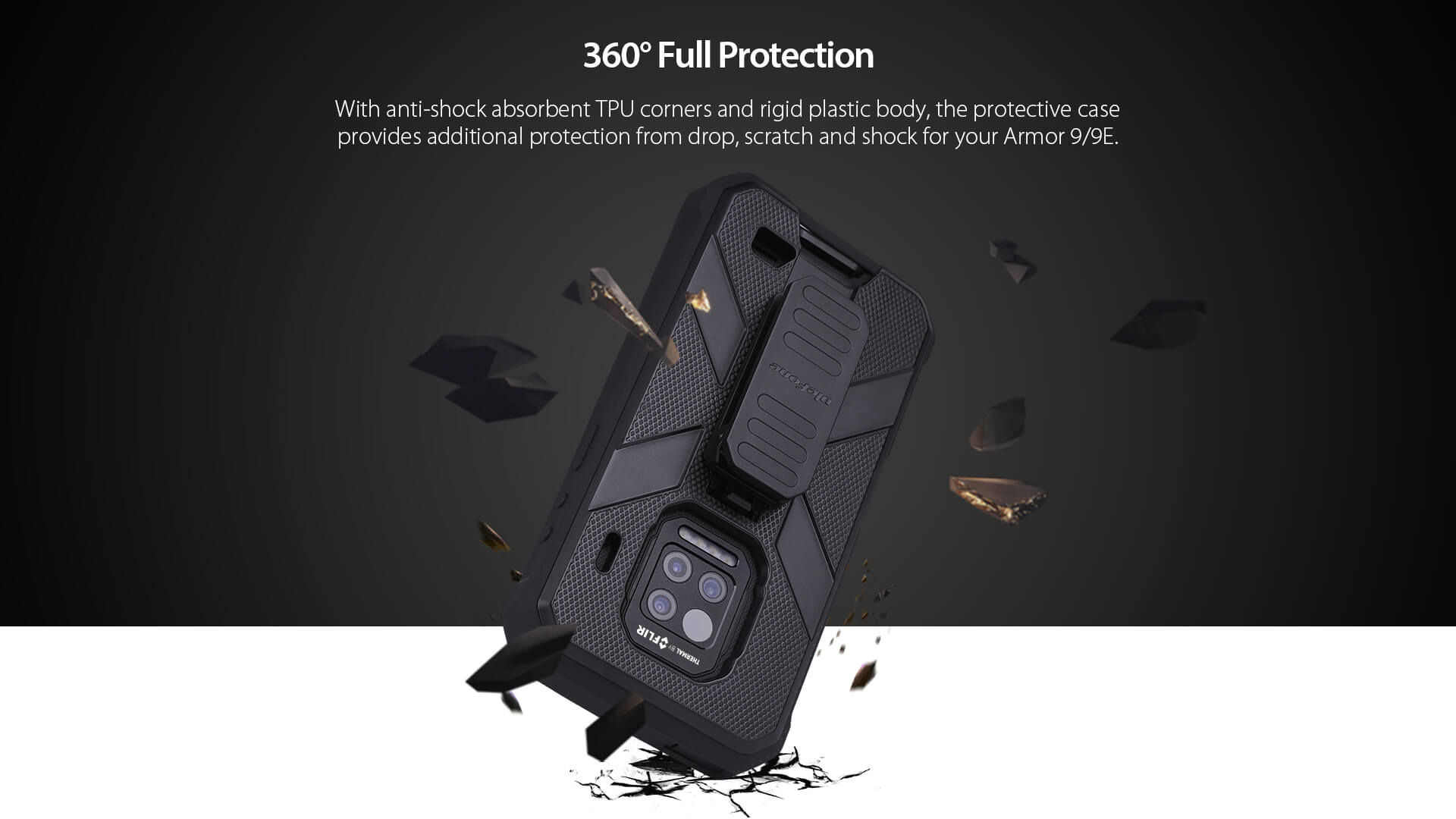 Rugged SA UleFone Armor 9/9E Rugged Cover