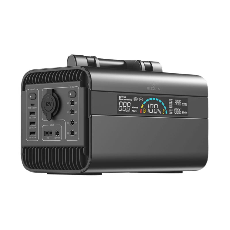 Rizzen, Premium 300W 296Wh, Portable Power Station including SA Plug Adapter