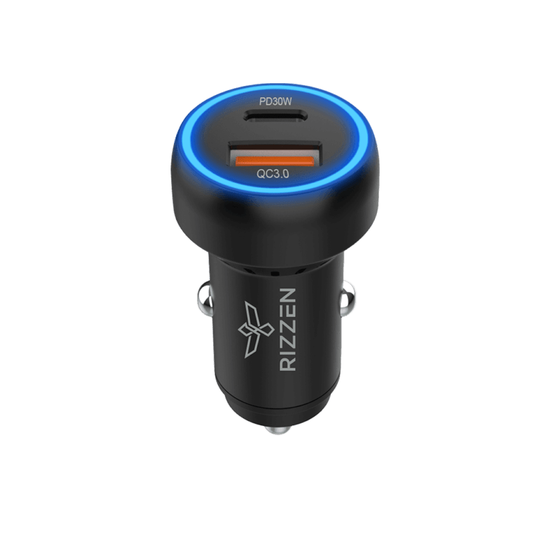 Rizzen Dual Rapid Vehicle Charger 48W