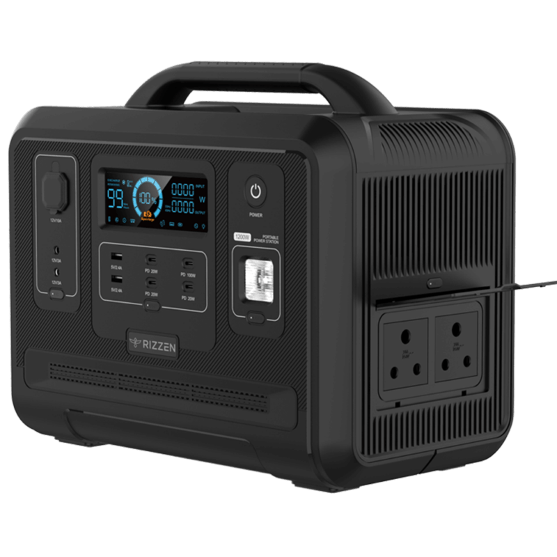 Rizzen 1200W Portable Power Station | 960Wh | Grade A Pre-Loved - Image 2