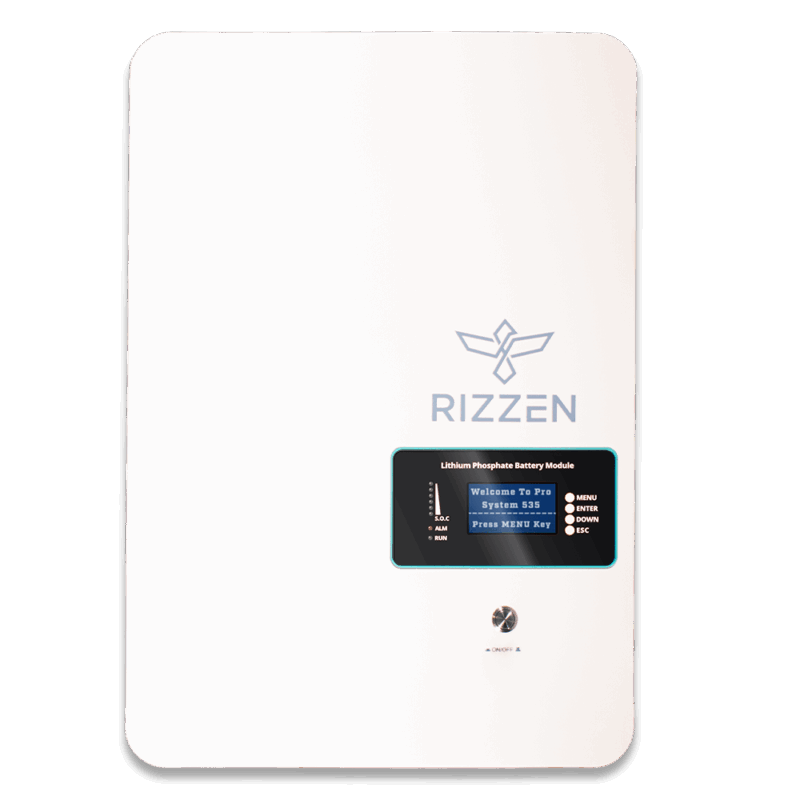 Rizzen 5.12kWh LiFeP04 Lithium Phosphate Battery