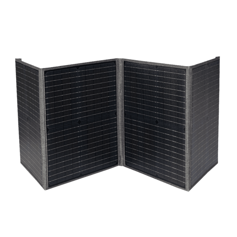 Rizzen 100W Grey Portable Solar Panel with Anderson Cable