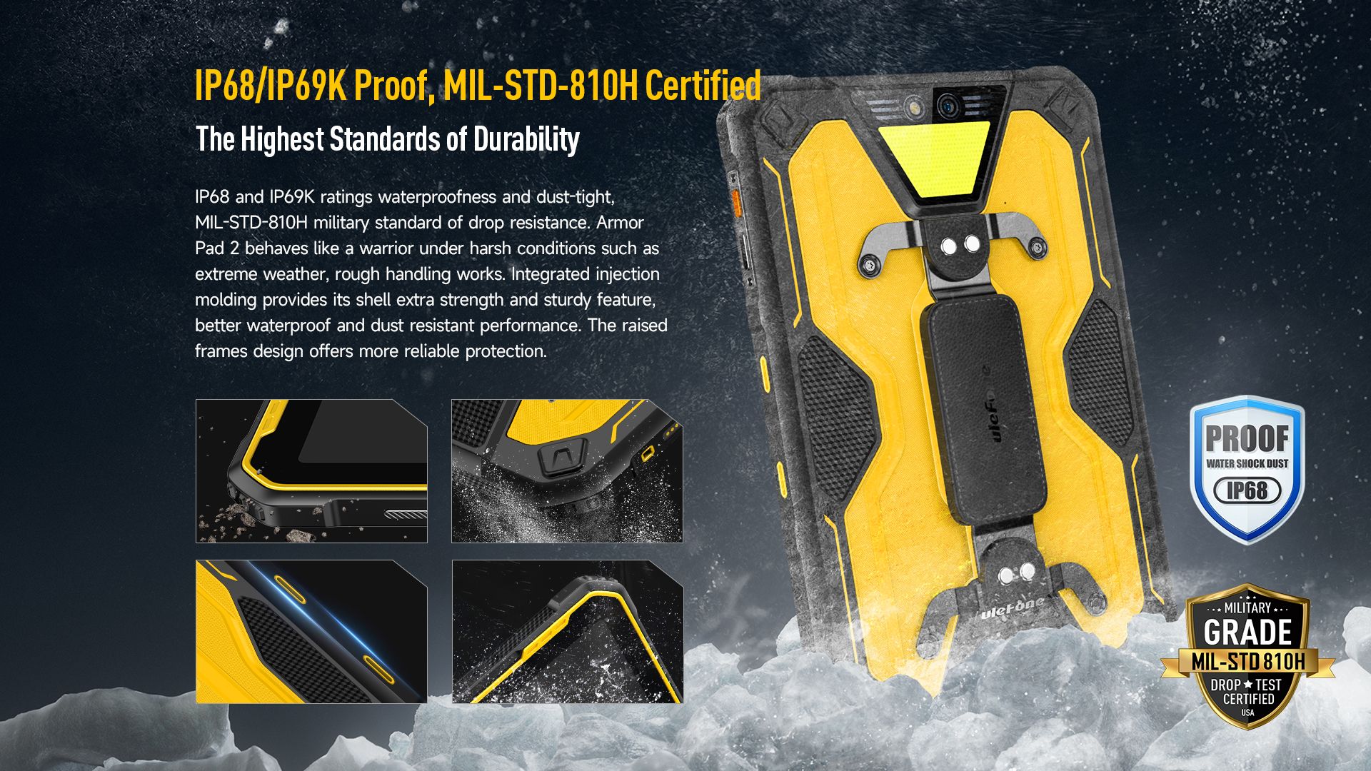 UleFone Armor Pad 2 Rugged Tablet