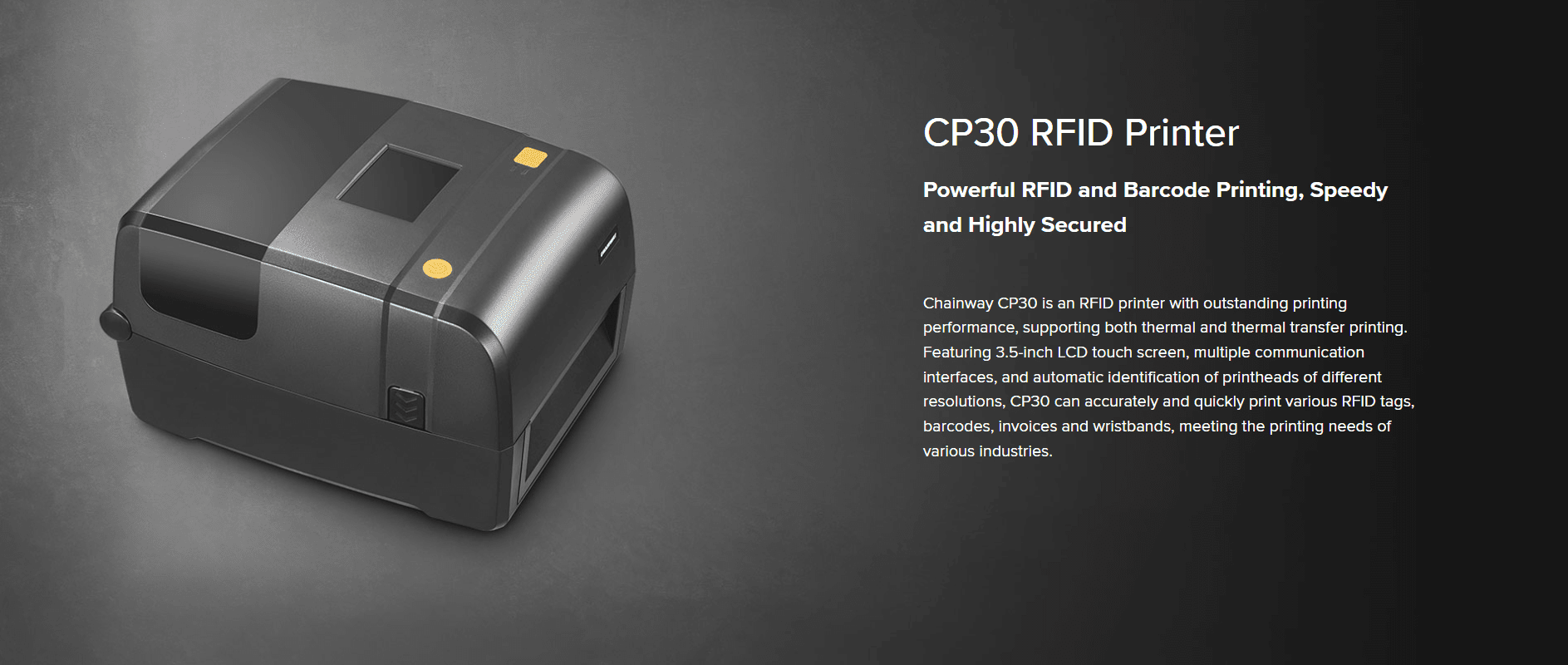 Chainway CP30 RFID Printer