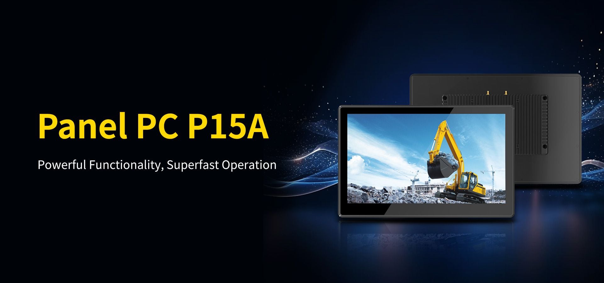 One Rugged Industrial Panel PC P15A