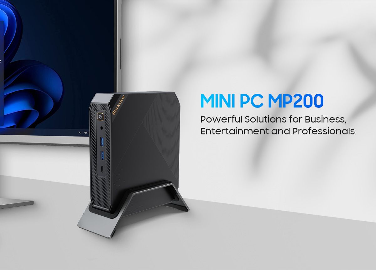 Blackview MP200 Mini PC, 12th Gen Intel Core I5-12450H