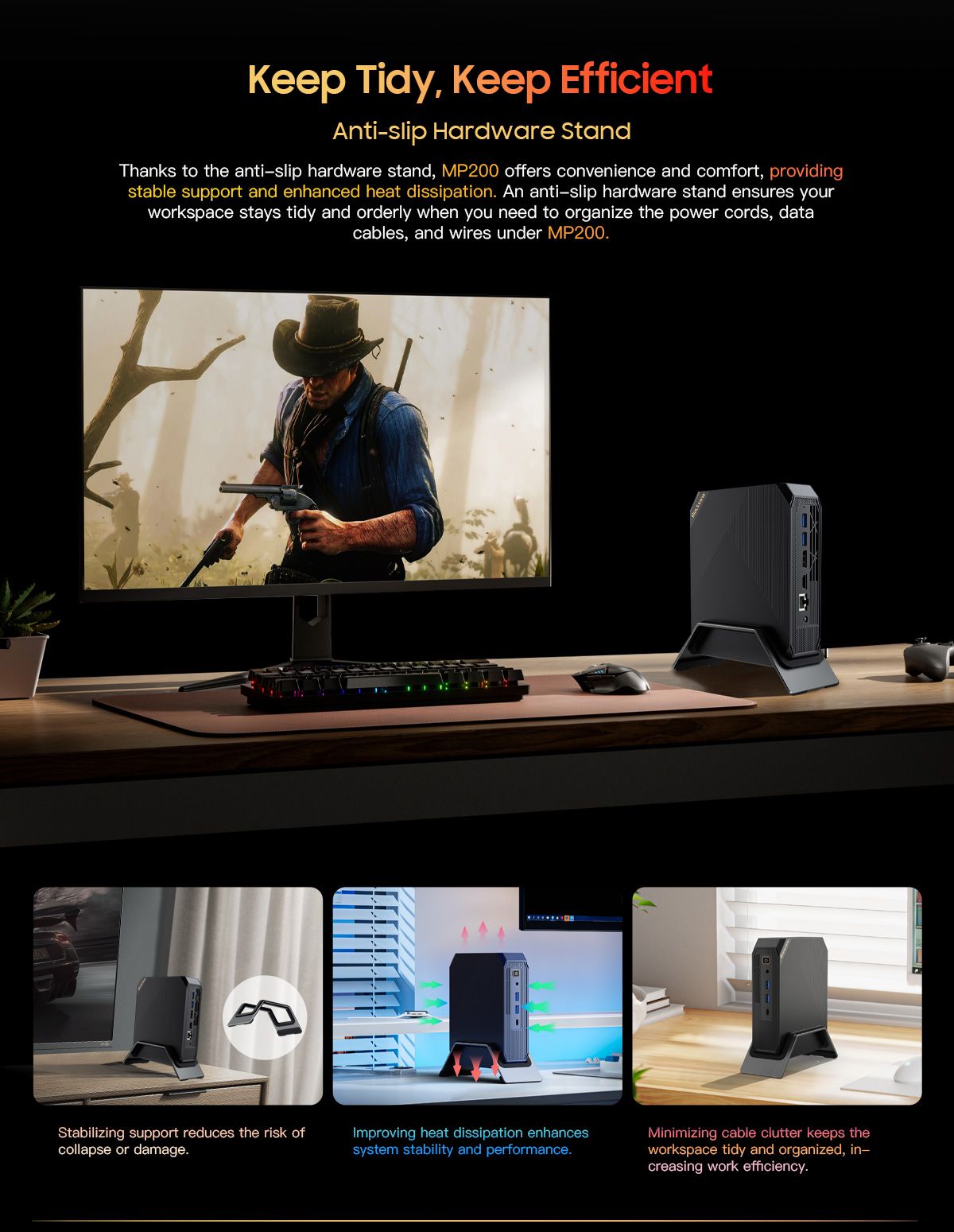 Blackview MP200 Mini PC, 12th Gen Intel Core I5-12450H