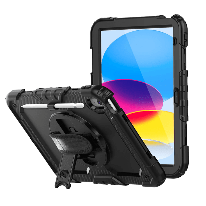 360 Protective Cover with Shoulder Strap for iPad 10th Gen