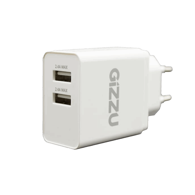 Gizzu 3.4A Dual Wall Charger
