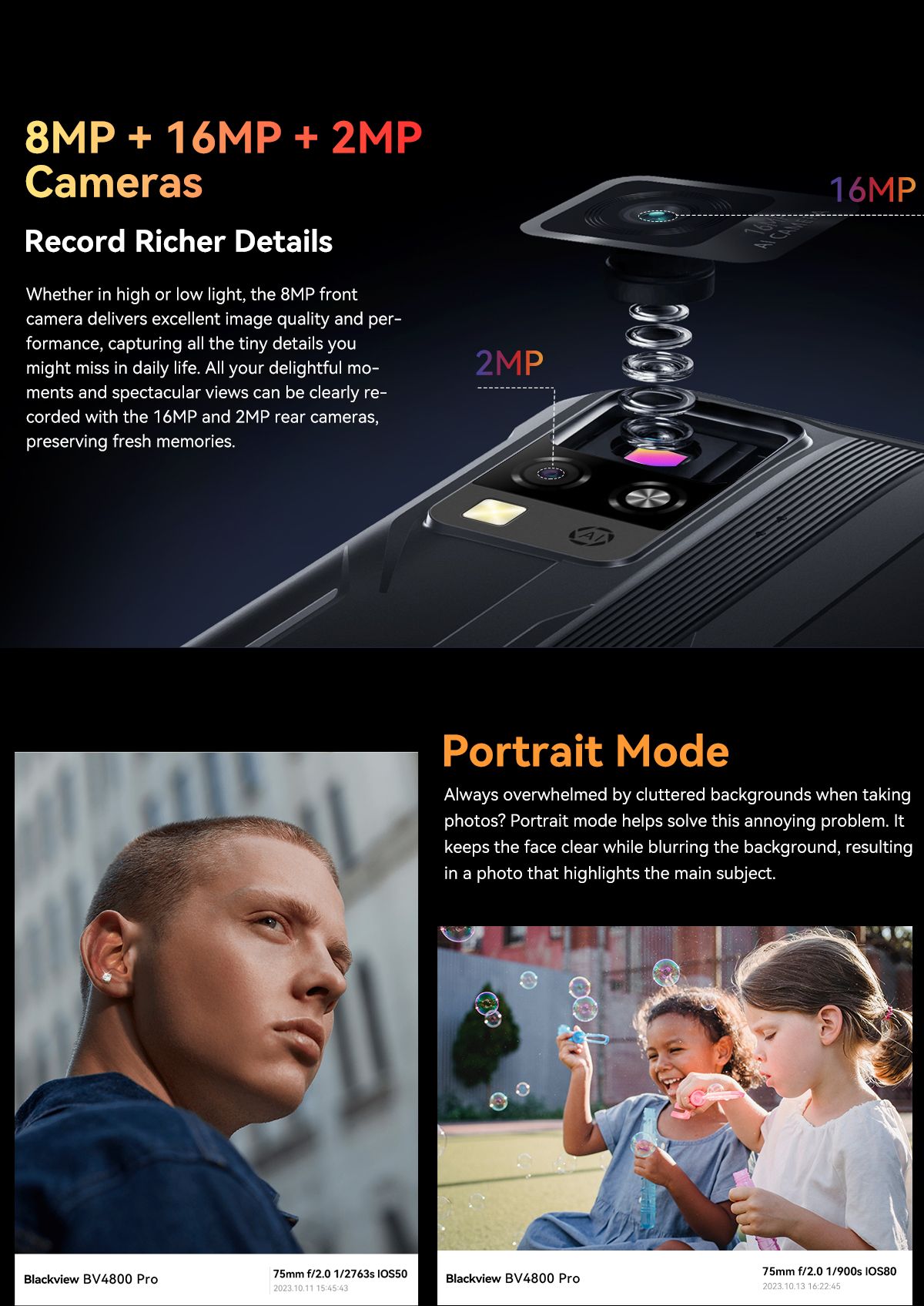 Blackview BV4800Pro Rugged Smartphone