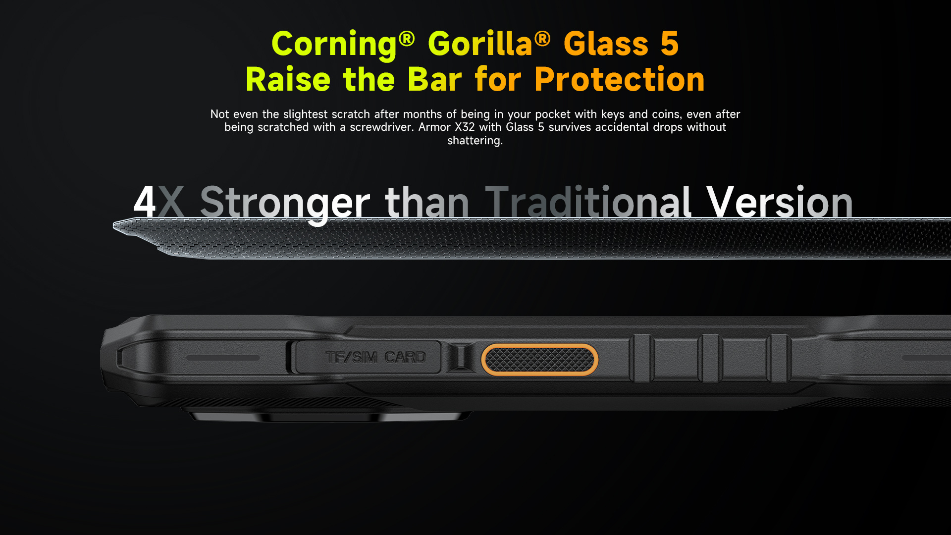 Armor X32 Rugged Phone 3