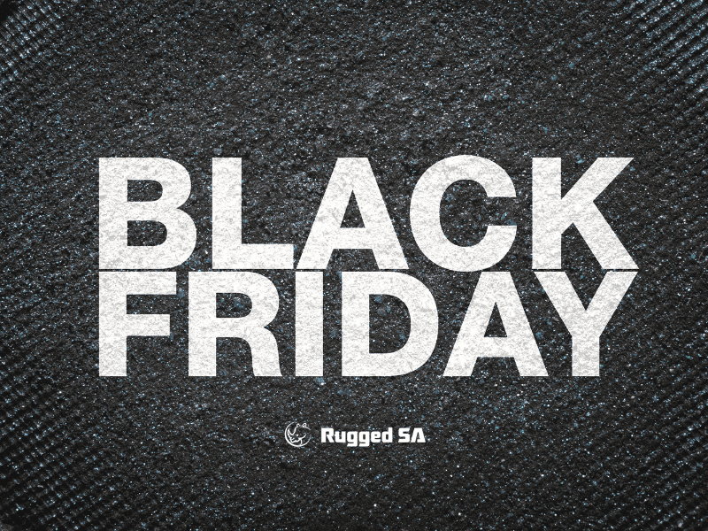 Bold text promoting Black Friday sale
