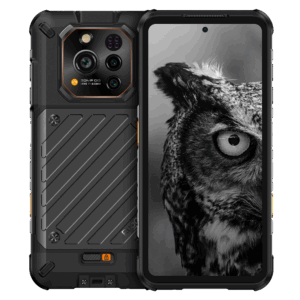 RugOne Xever 7 Rugged Smartphone with 5G, IP69K waterproof design, dual batteries, and FHD+ display.