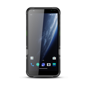 Chainway MC51 Barcode Scanner Front View showing the device screen