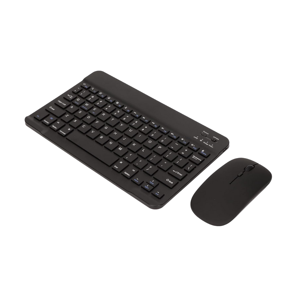 Universal 10" Rechargeable Wireless Keyboard & Mouse Combo - Image 4