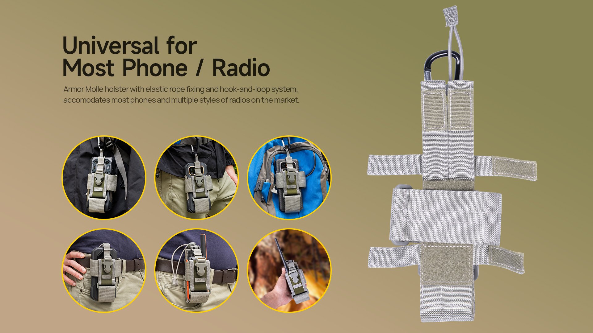 Ulefone Armor Molle Holster